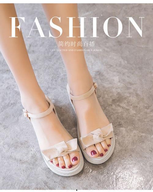 夏季女凉鞋新款网红款